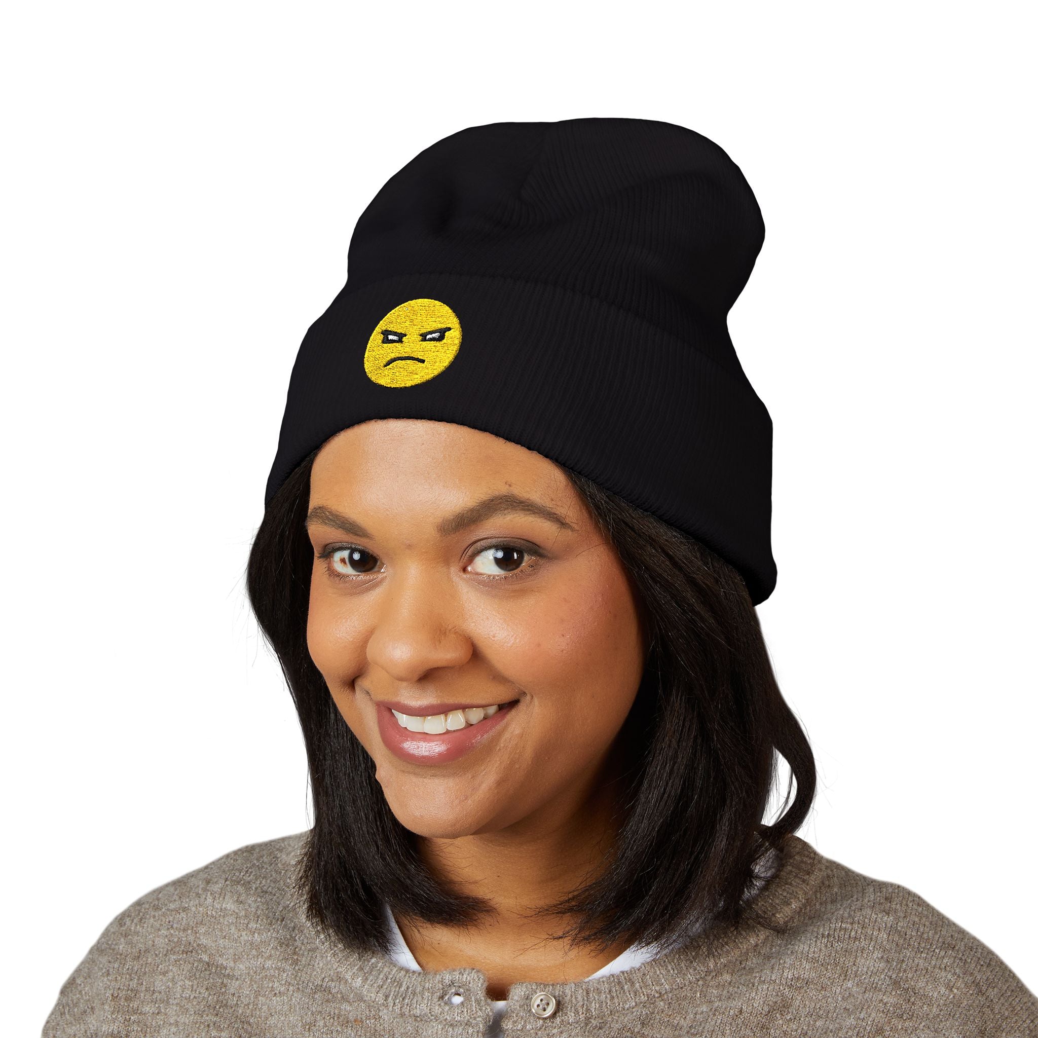 HANDSE Emoji Beanie — Cuffed Knit Hat