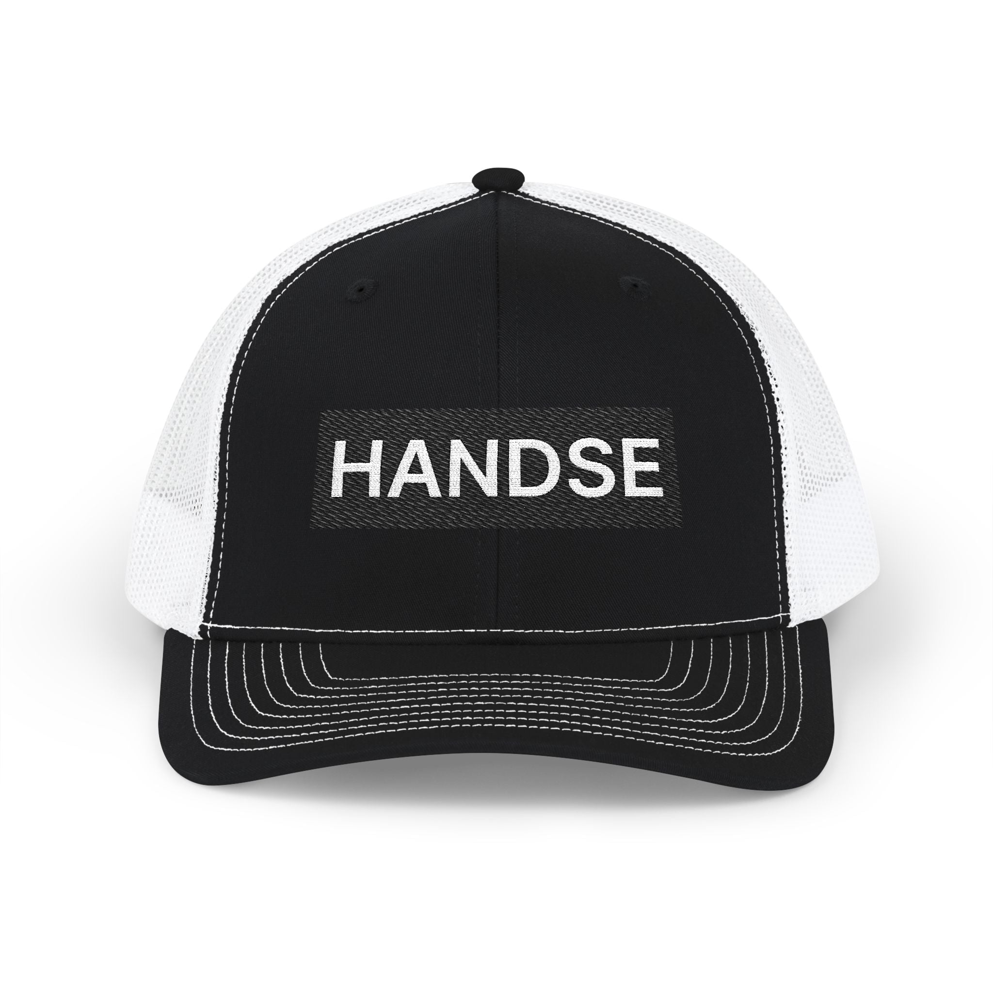 HANDSE Embroidered Trucker Hat — Snapback Mesh Cap